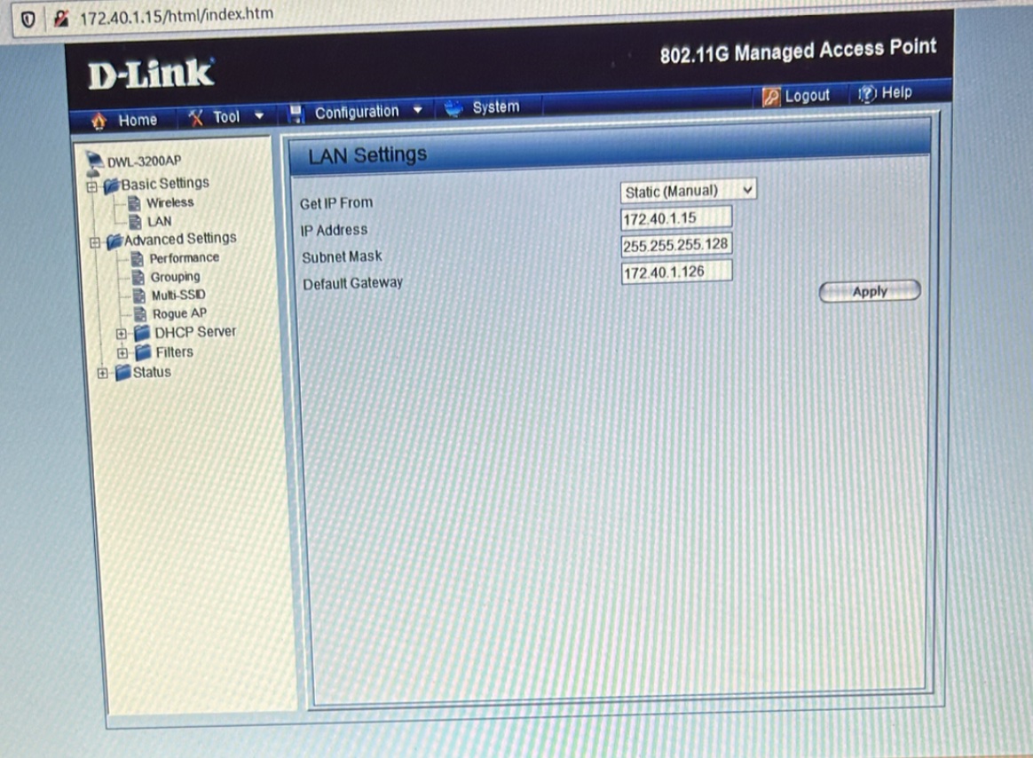 D-link web